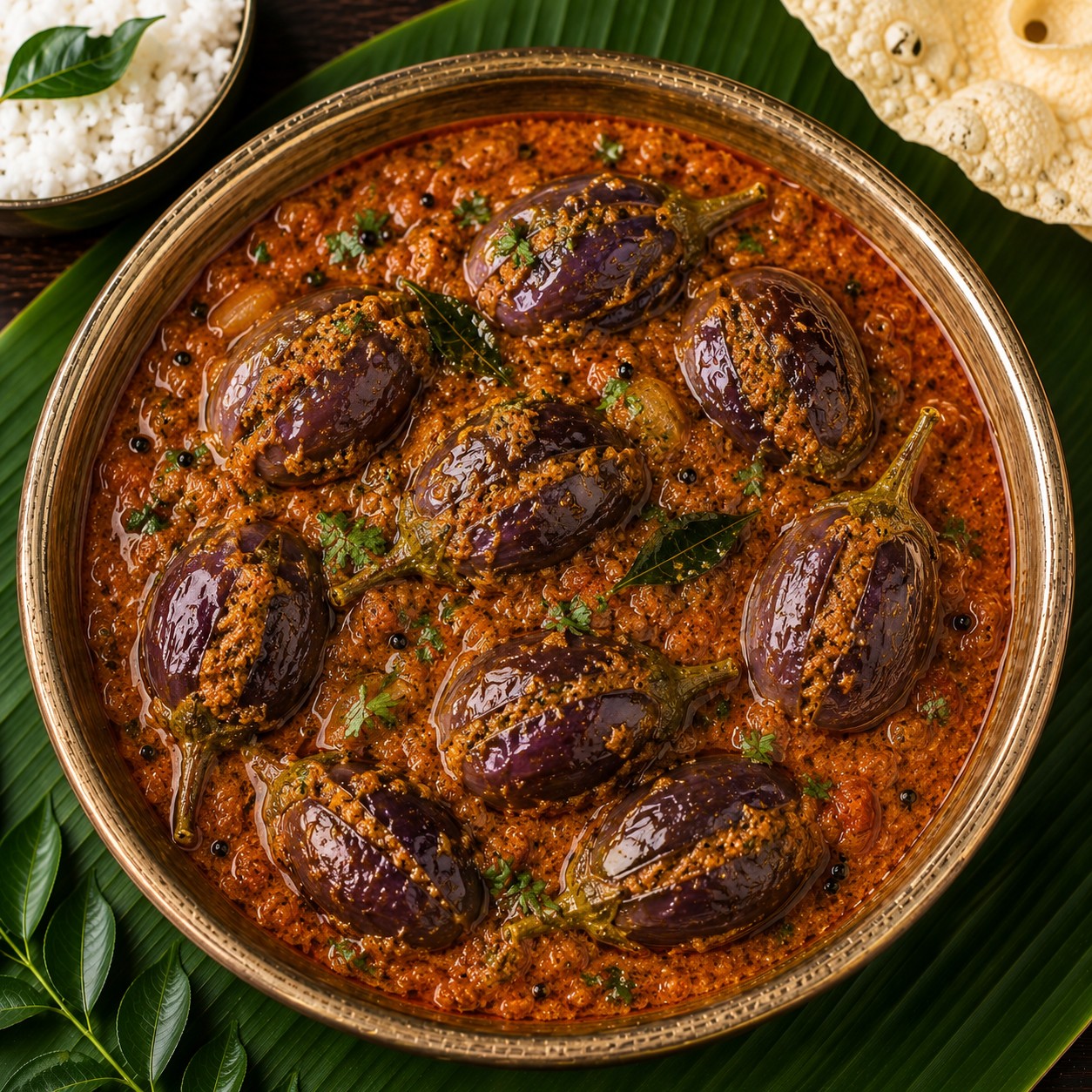 Gutti Vankaya Kura(Andhra  Style)
